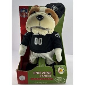 VINTAGE ✨Gemmy ✨Raiders NFL ✨Endzone Dancer Dog✨ 2004✨Extremely Rare✨HTF
